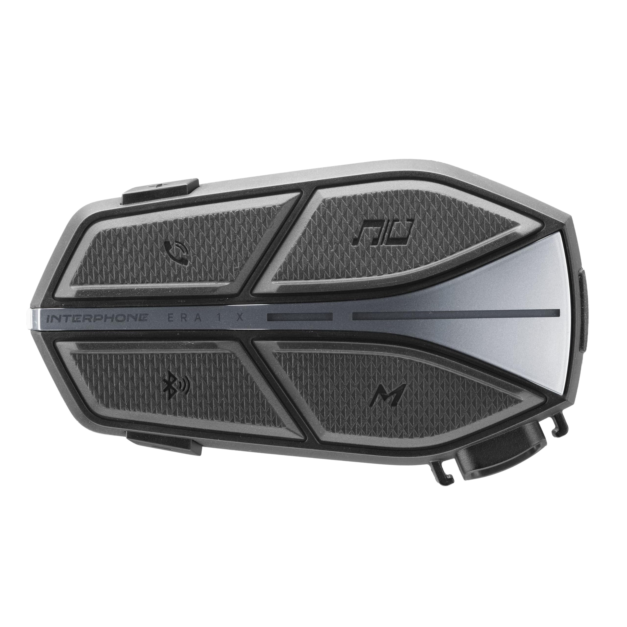 INTERPHONE - ERA1X Interfono Moto Doppio Mesh 3.0 e Bluetooth 5.3, fino a 25h autonomia, 1,5 km, audio by Harman Kardon, compatibile con mesh Sena, pairing rapido e comandi vocali