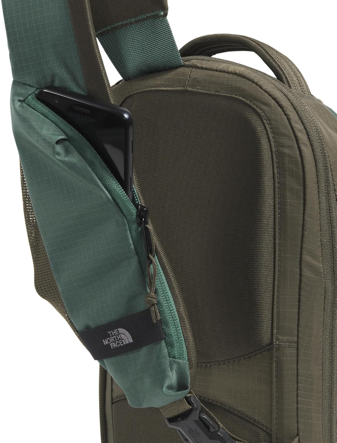 THE NORTH FACE Borealis SIing Bag | Crossbody Adjustable Strap, Water Repellent Finish, Multiple Compartments, Tablet Sleeve