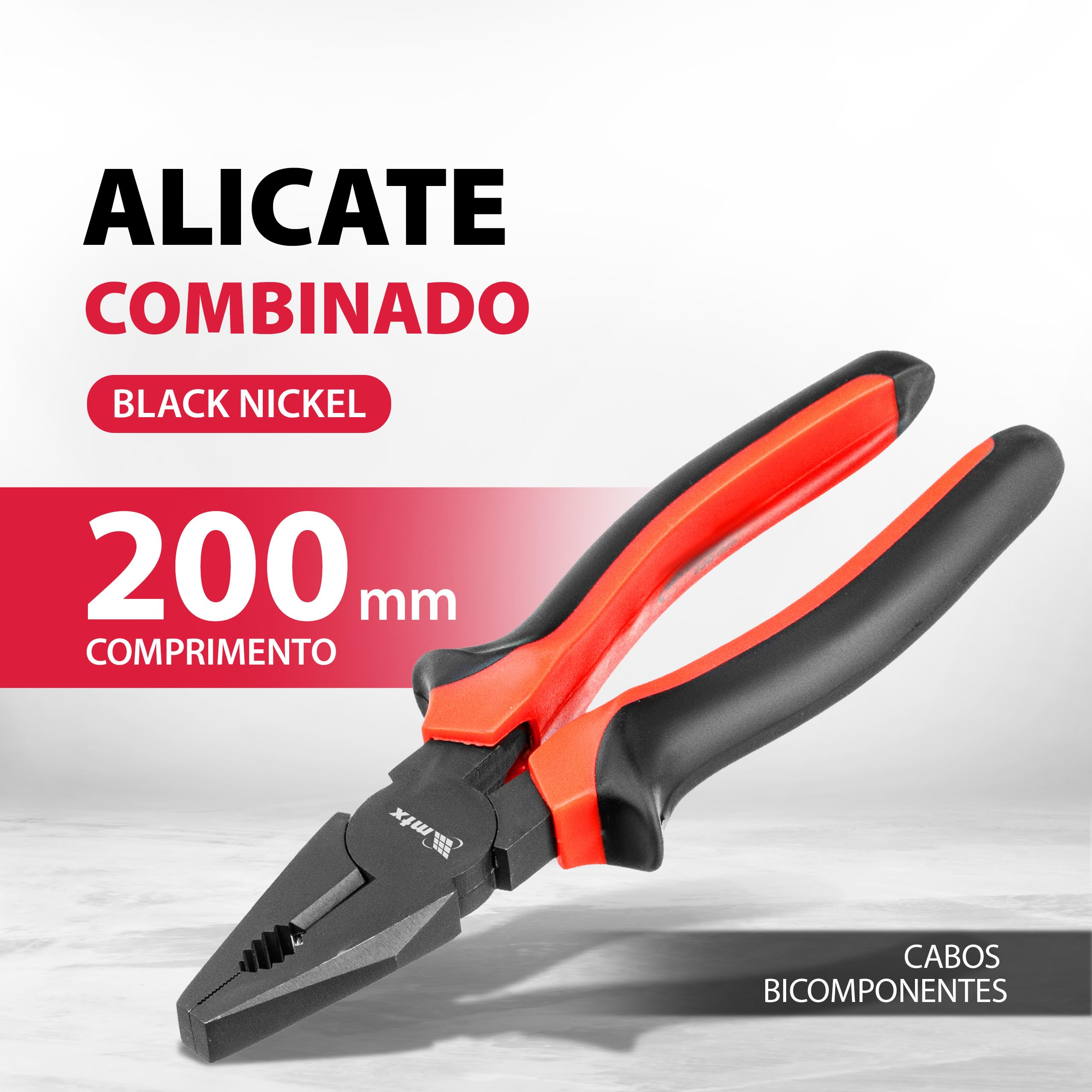 MTX Alicate Universal Nickel 8