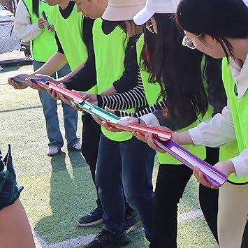 KINDEN Team Building Exercise Activities Pipeline Kit Group Games, Half Pipes Indoor Outdoor Ice Breaker Group Learning Team Work Youth Sports for Kids Teens, Children, Adults Competition Funny Games