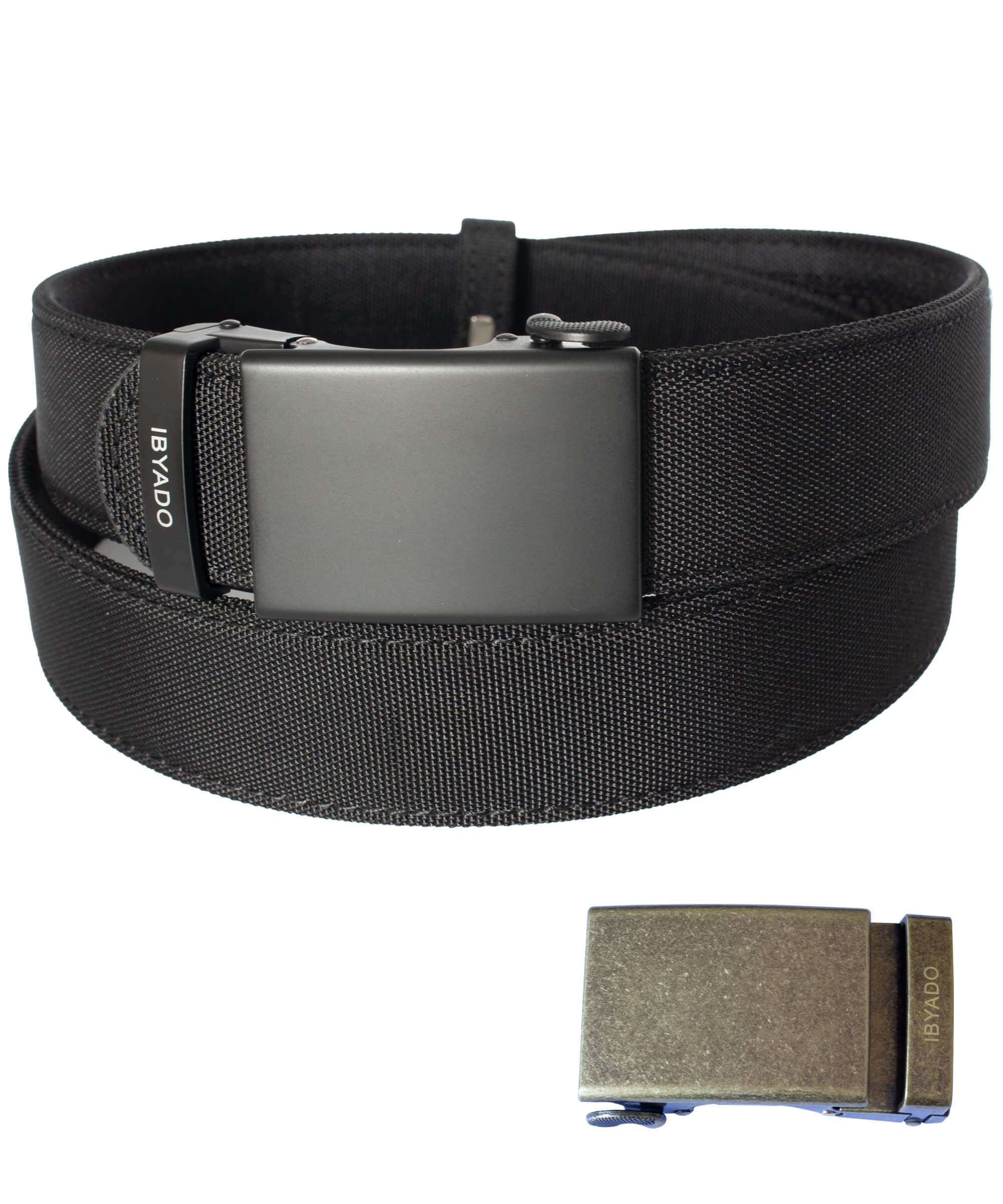 Gun Belt, EDC Belt, Sturdy Concealed Carry Belt with ratchet buckle Nylon Tactical Gun Belt