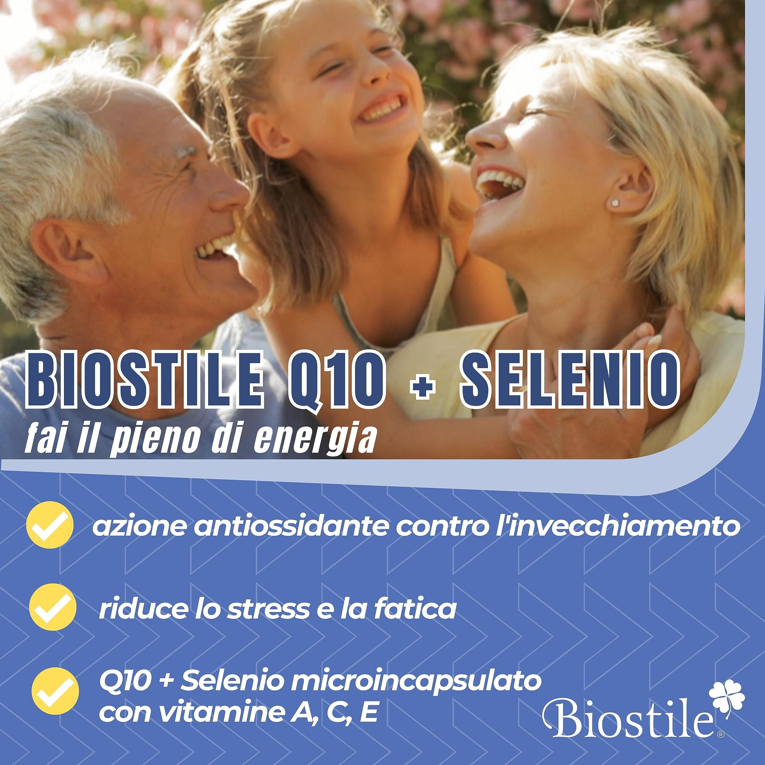 Coenzima Q10 Migliore MICROINCAPSULATO 30 Capsule, Q10 + Selenio Integratore Alimentare Innovativo Ricco di Vitamina A C E, Effetto Positivo sull’Organismo, Clinicamente Testato (1 Capsula al Giorno)