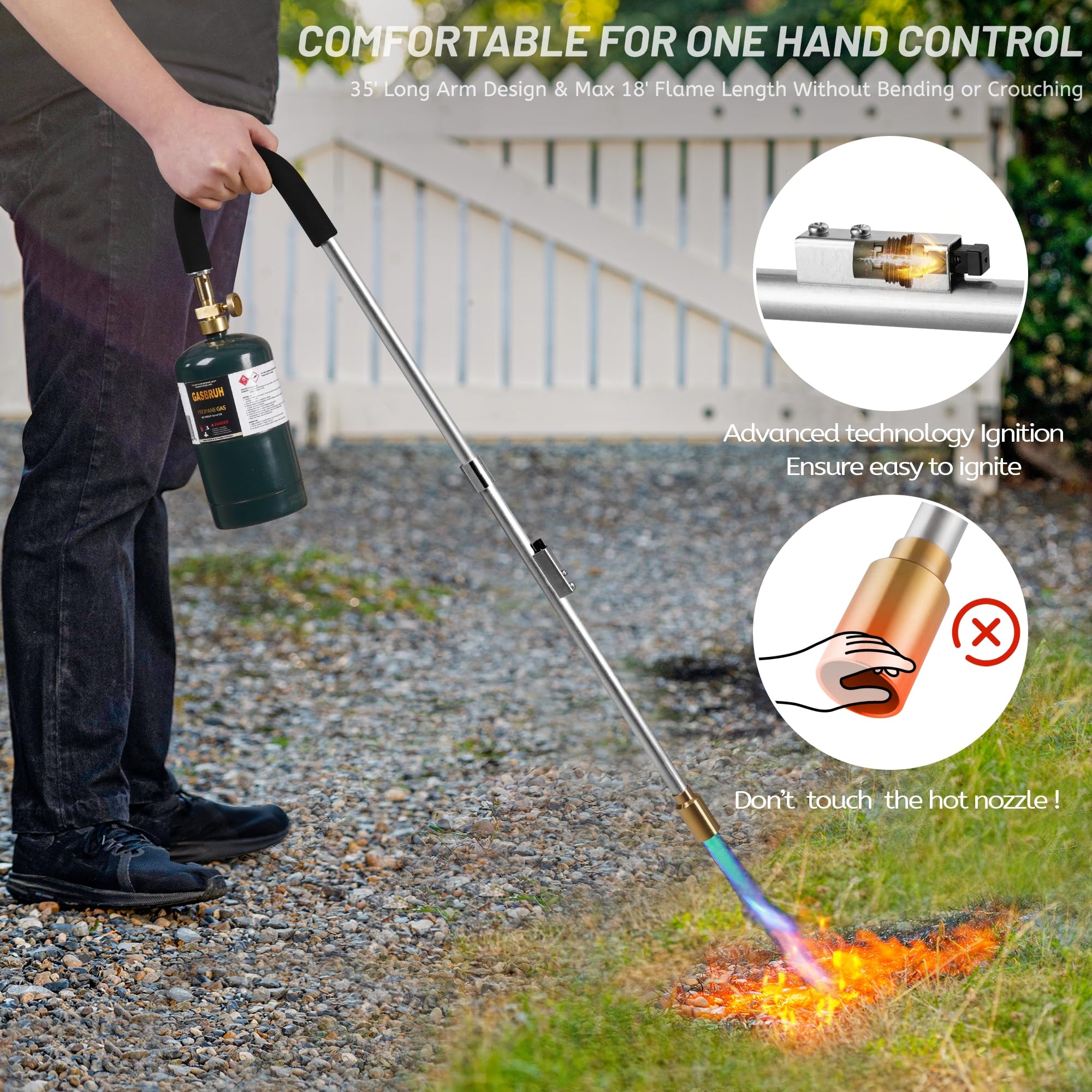 Weed Torch Propane Burner,34