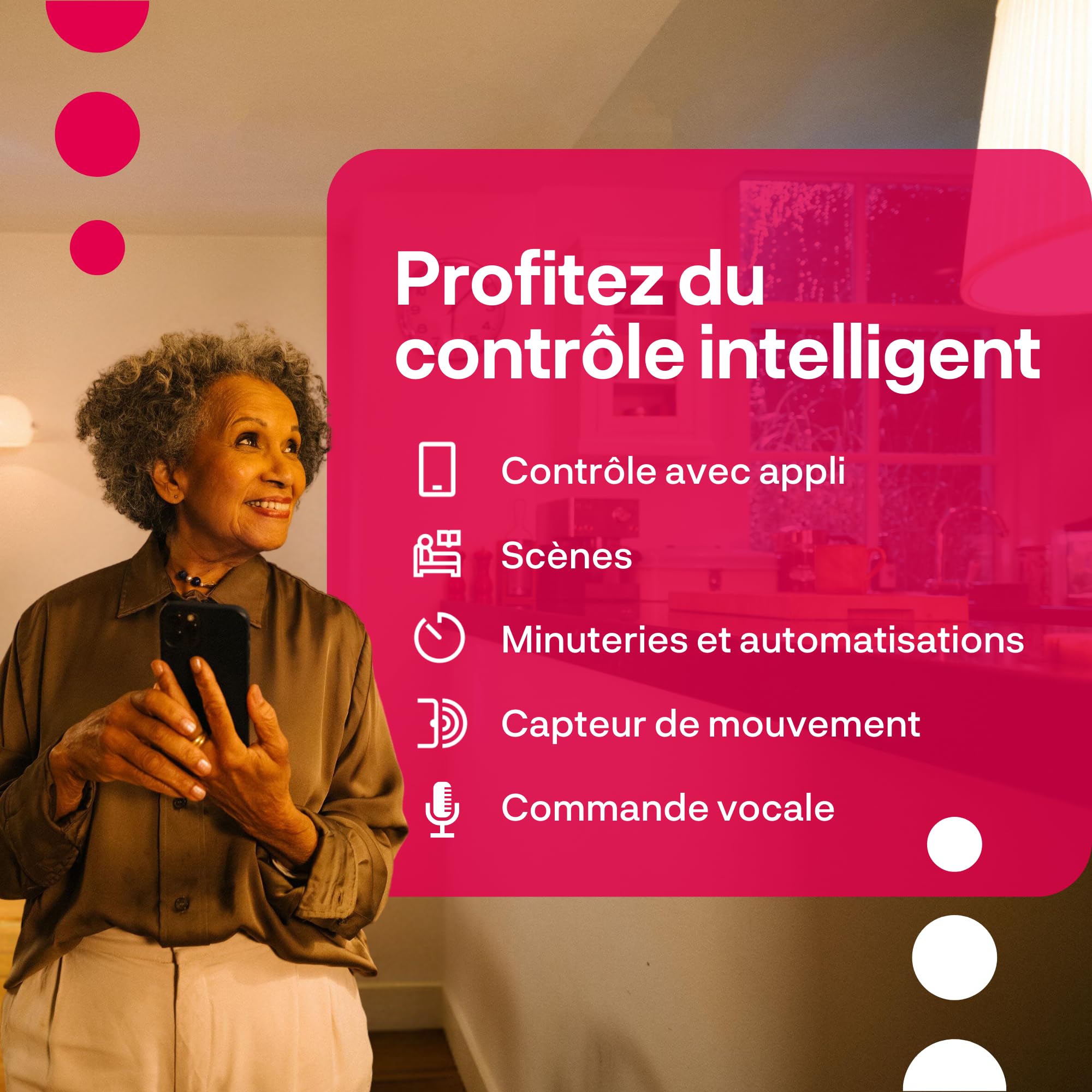 Innr Prise Connectée Zigbee, Fonctionne avec Hue*, Home Assistant et SmartThings, Répéteur Zigbee, Prise Alexa avec Contrôle de l'énergie, Smart Plug, 2 pièces