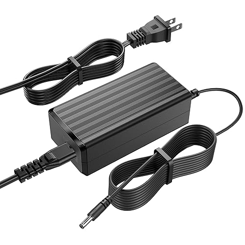 19V Charger for HP VH240A Monitor, Power Supply for HP VH240A 1KL30AA#ABA 1KL30AA#ABB 1KL30AT#ABU 2DS80AA#ABA 23.8" Full HD FHD IPS LCD LED Power Cord AC Adapter