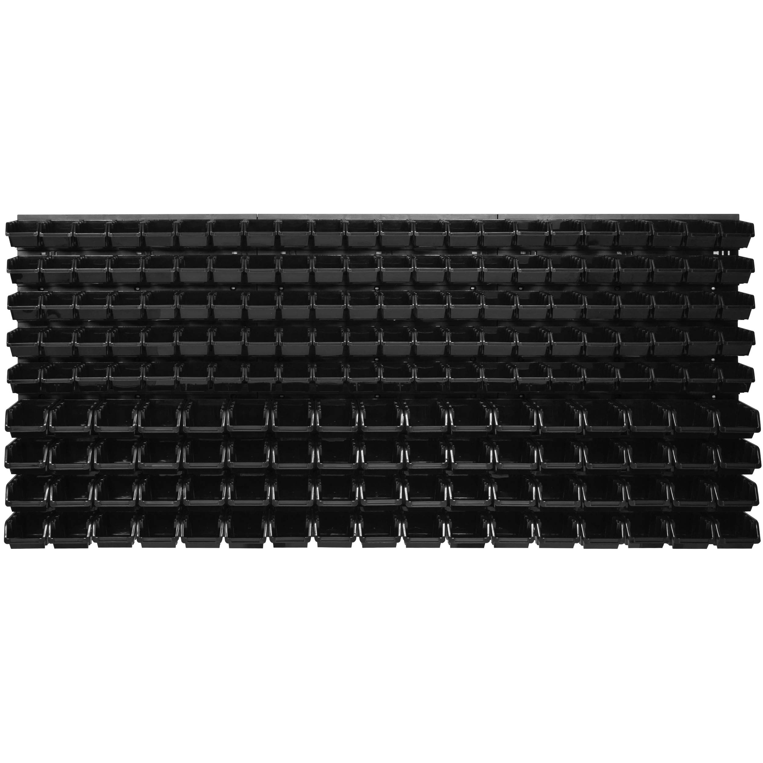 System magazynowy regał ścienny 1734 x 780 mm | 178 szt. | pojemniki do układania | pojemniki do przechowywania | bardzo mocne płyty ścienne | możliwość rozbudowy | regał warsztatowy regał magazynowy