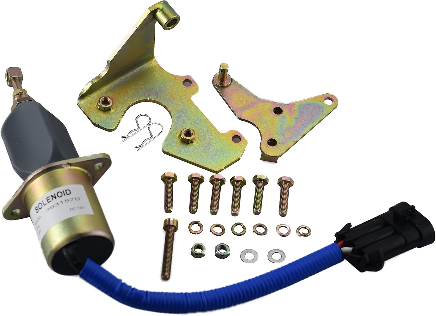 MAY Fuel Shut Off Solenoid 12VDC 3931570 5016244AA FOR 9498 5.9L Dodge