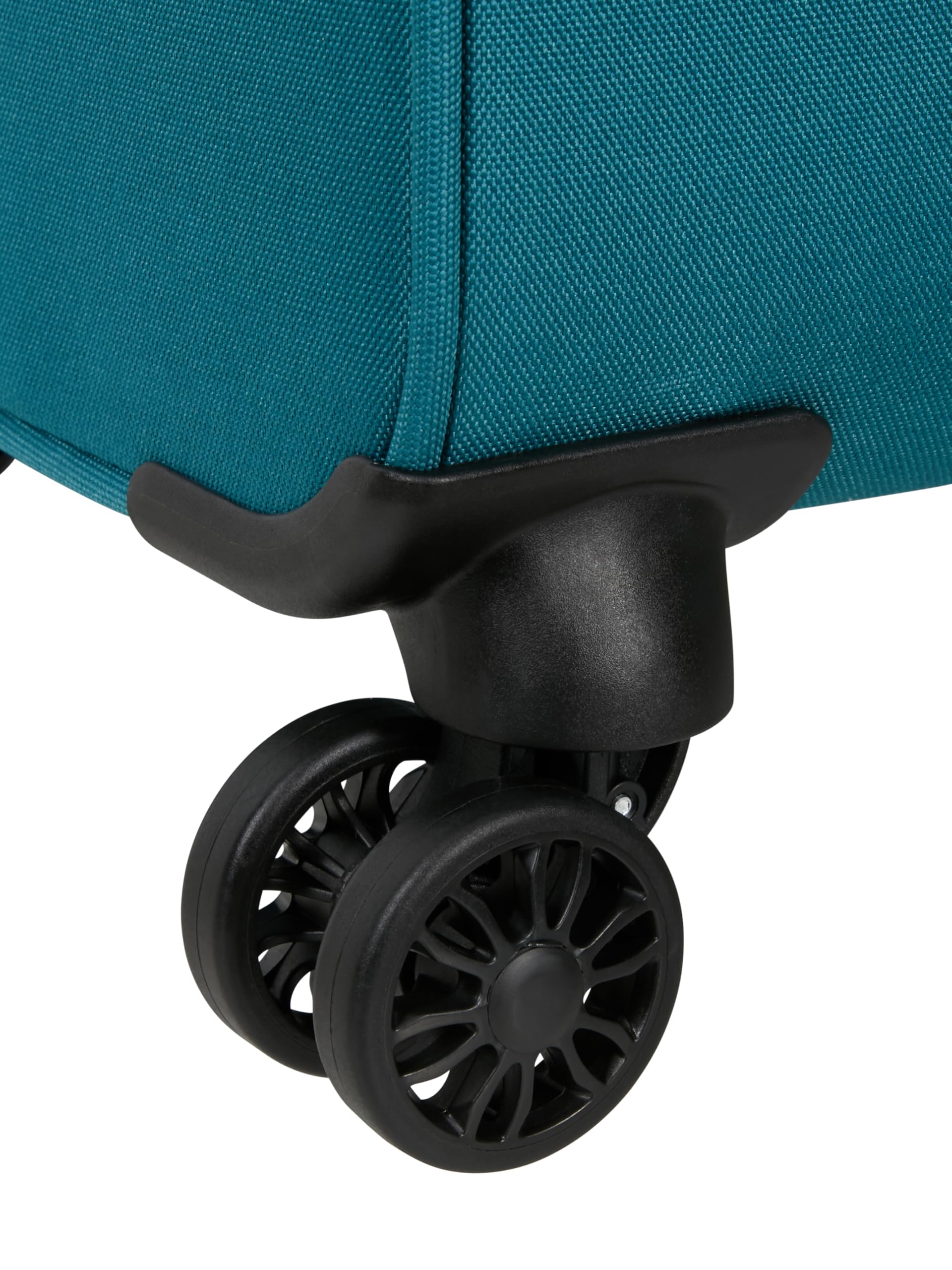 American Tourister Poproll - Set di 3 valigie morbide (Bagaglio a mano, Media, Grande), Leggero - Verde (Teal)