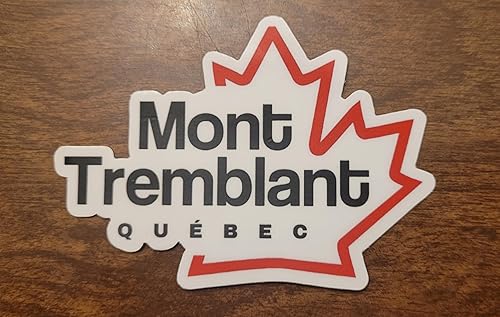 Mont Tremblant - Quebec - Canadá - Pegatinas de Estación de Esquí