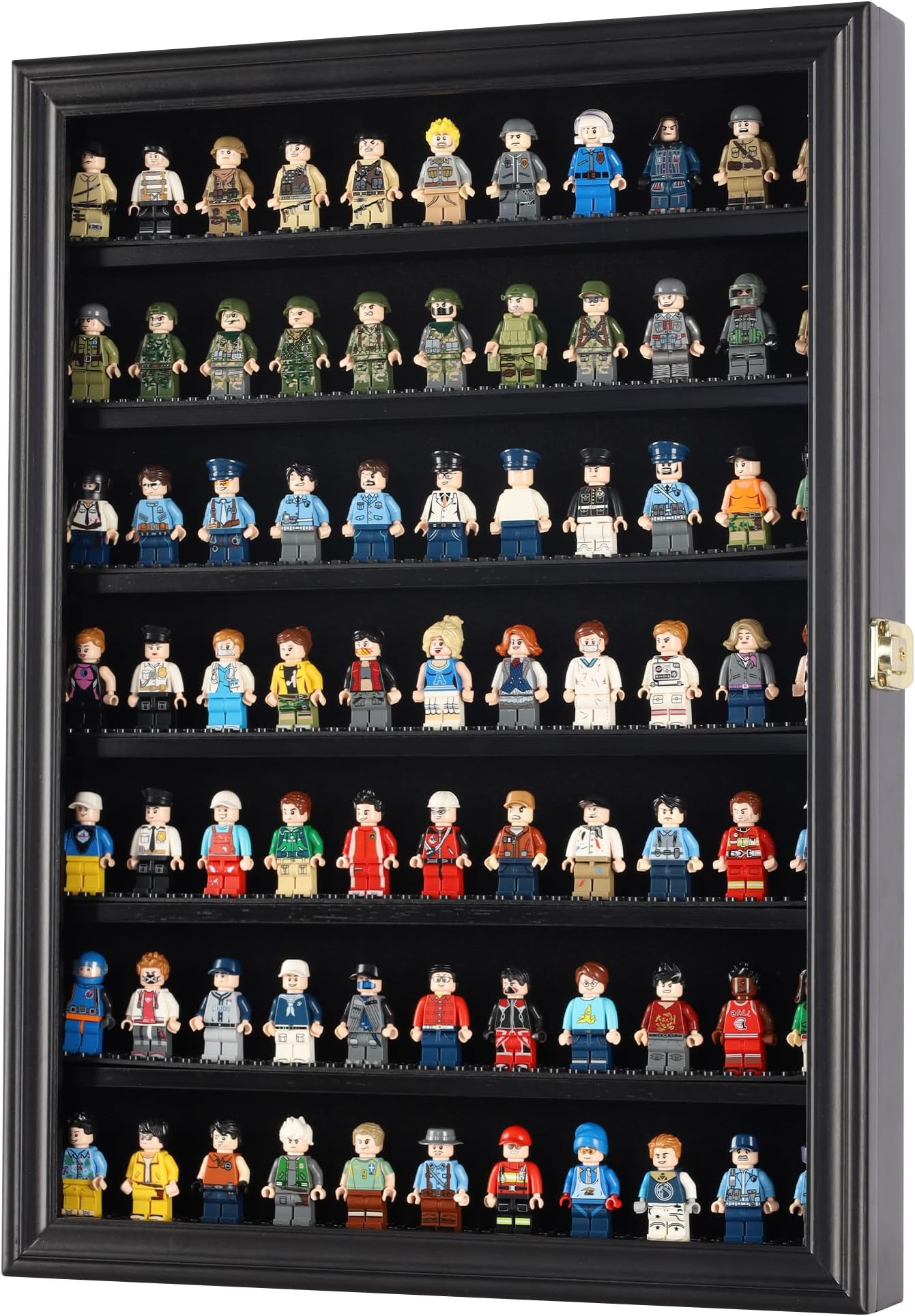 120 Minifigures Display Case for Miniatures