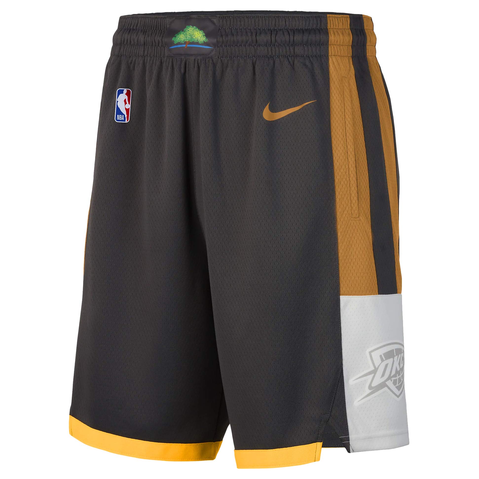 NikeOKC NBA City Edition Swingman Shorts BV5881-060 Size M