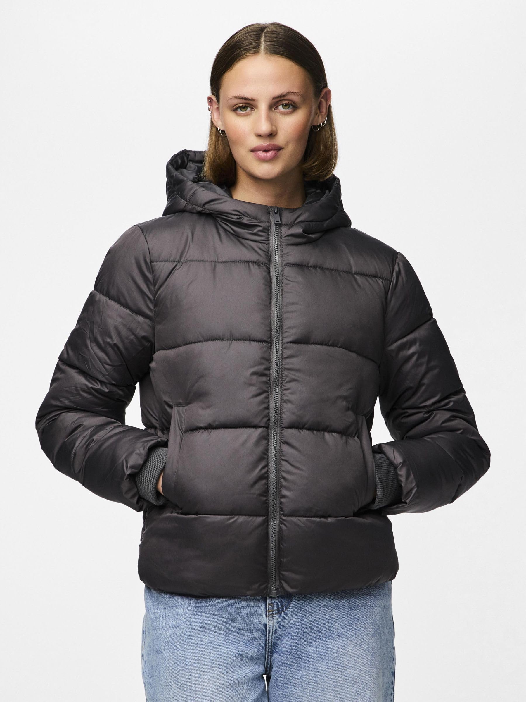 PIECES Pcbee New Short Bc kurtka damska puffer, Magnet, XS