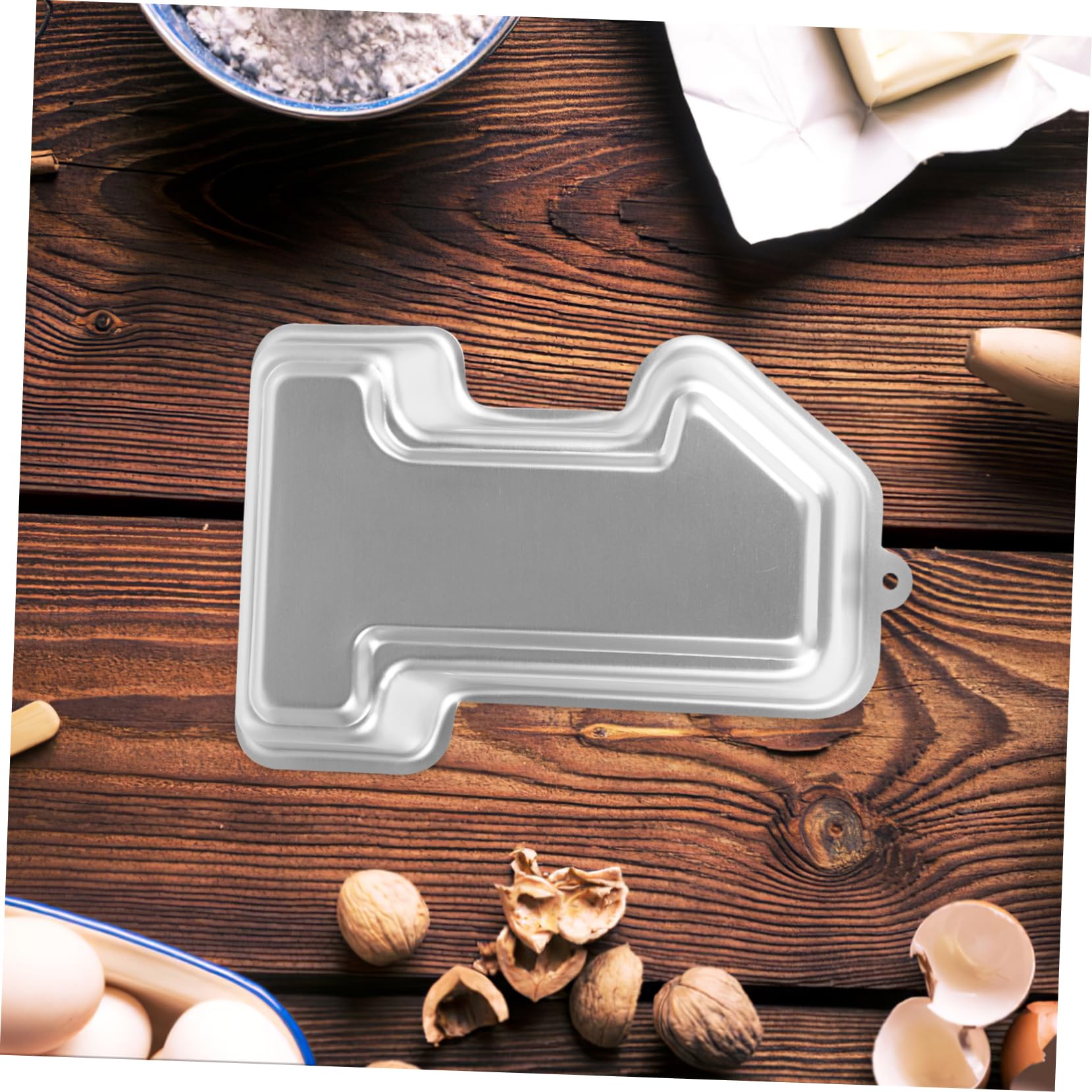 Alipis 4pièces Moule à Gâteau Aluminium Numéro Pan De Pâtisserie Pour Et Événements Spéciaux Accessoire De Cuisine Pratique Pour Gâteaux Étonnants