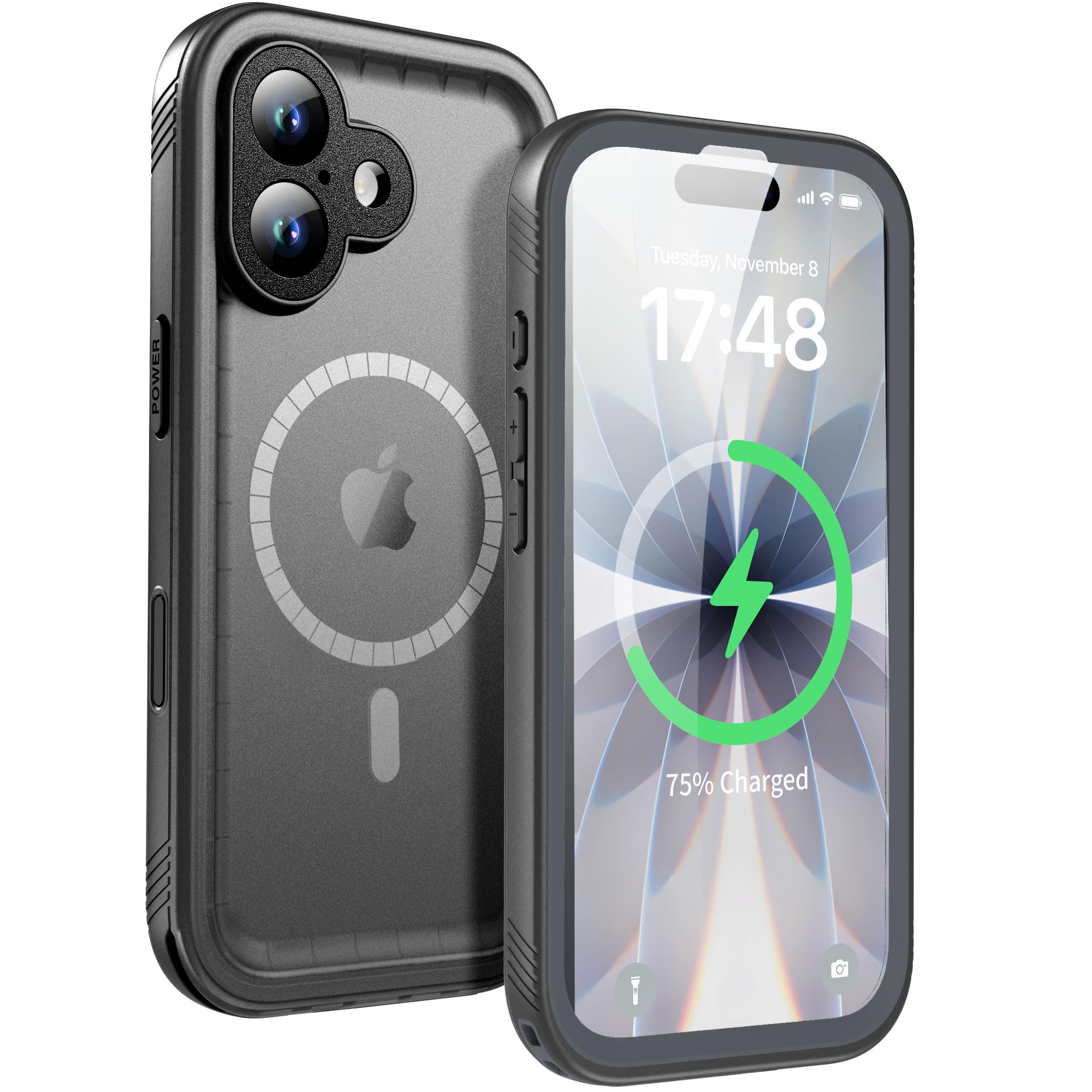 iPhone 17 水没　箱付き Amazon.co.jp: SPORTLINK iPhone 17 用 防水ケース MagSafe付き 完全