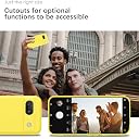 YATWIN Silicone Back Case for Google Pixel 8A, Soft-Touch Phone Back Cover for Google Pixel 8A - Yellow gallery image