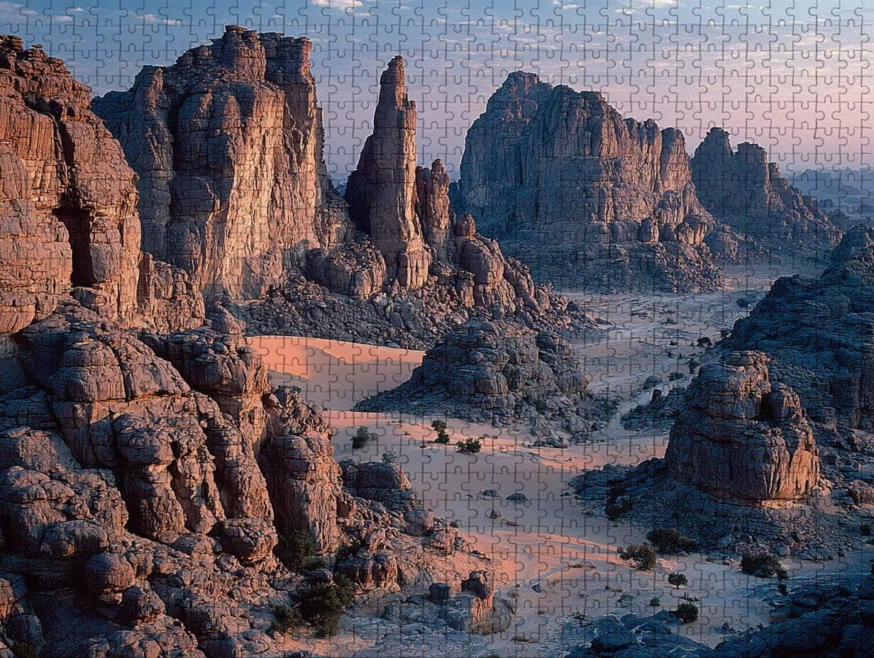 Pustynia Drewniane Puzzle Góra 2000 sztuk dla dorosłych z kompaktowym pudełkiem 99 x 70 cm, łamigłówki, kreatywne gry logiczne dla mężczyzn, kobiet, nastolatków, prezenty dla dziewcząt, K-4339