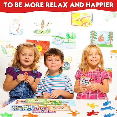 Miniatura 3 de 150 piezas de San Valentín elástico flexible para hombre juguete elástico de cara sonriente juguetes flexibles de colores surtidos juguete elástico