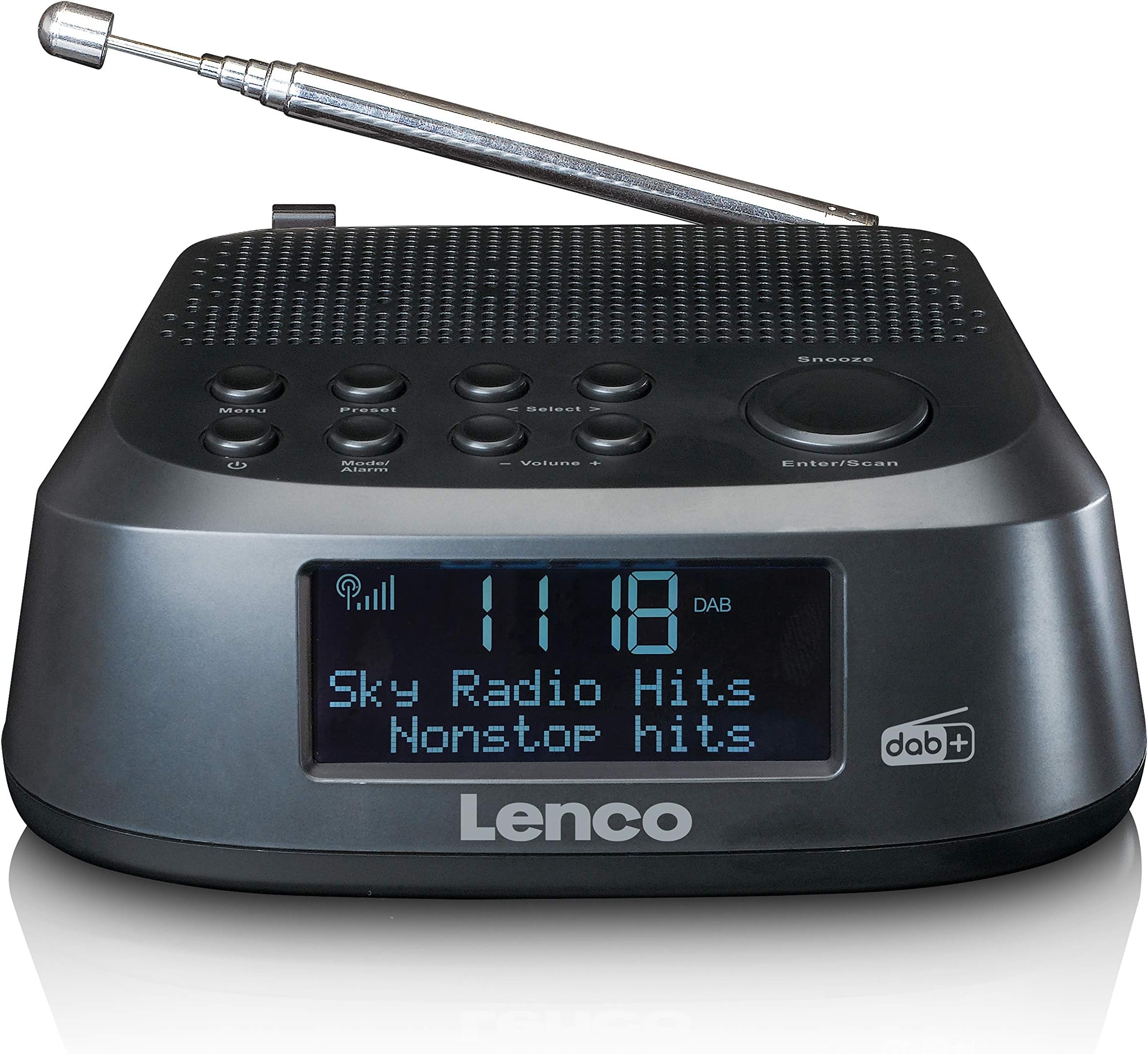 Hama Digitale radio DR1400 (DAB/DAB /FM, radio-wekker met 2 alarmtijden/snooze/timer, 4 stationtoetsen, stereo, verlicht display, compacte digitale radio) zwart Hama Digitale radio DR1400 (DAB/DAB /FM, radio-wekker met 2 alarmtijden/snooze/timer, 4 stationtoetsen, stereo, verlicht display, compacte digitale radio) zwart
