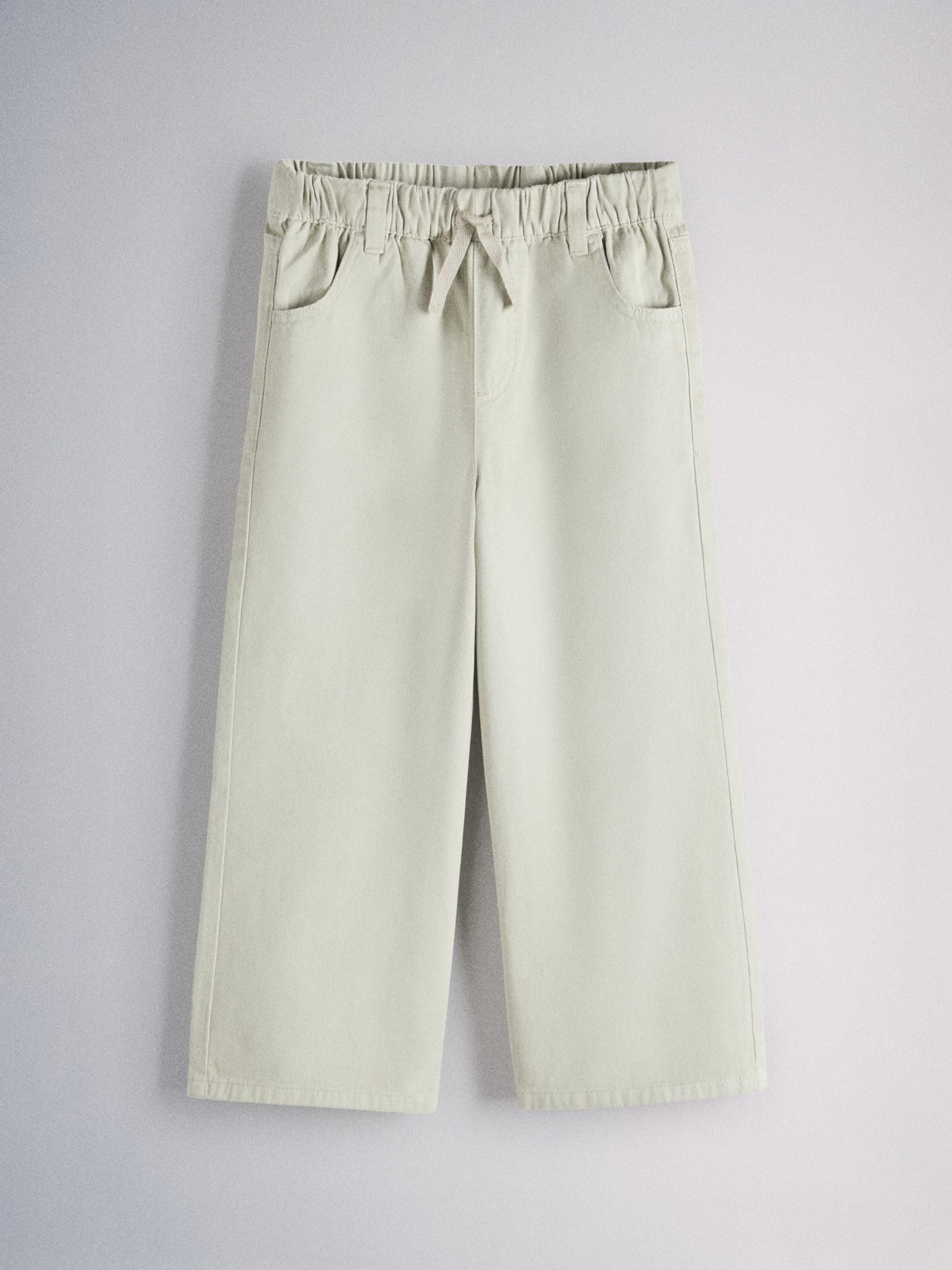 THE SET Ragazza Confezione da 2 Jeans con Elastico e Allacciatura