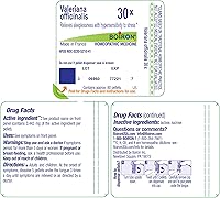 Vista 9 de Boiron Valeriana Officinalis 30X Md 80 Pellets para el insomnio con hipersensibilidad al estrés