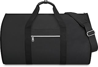 Garment Duffel Bags for Travel,Convertible Carry on Bag,Detachable Shoulder Strap,Hanging Suitcase Suit Travel Bags for Men Women Business Trips