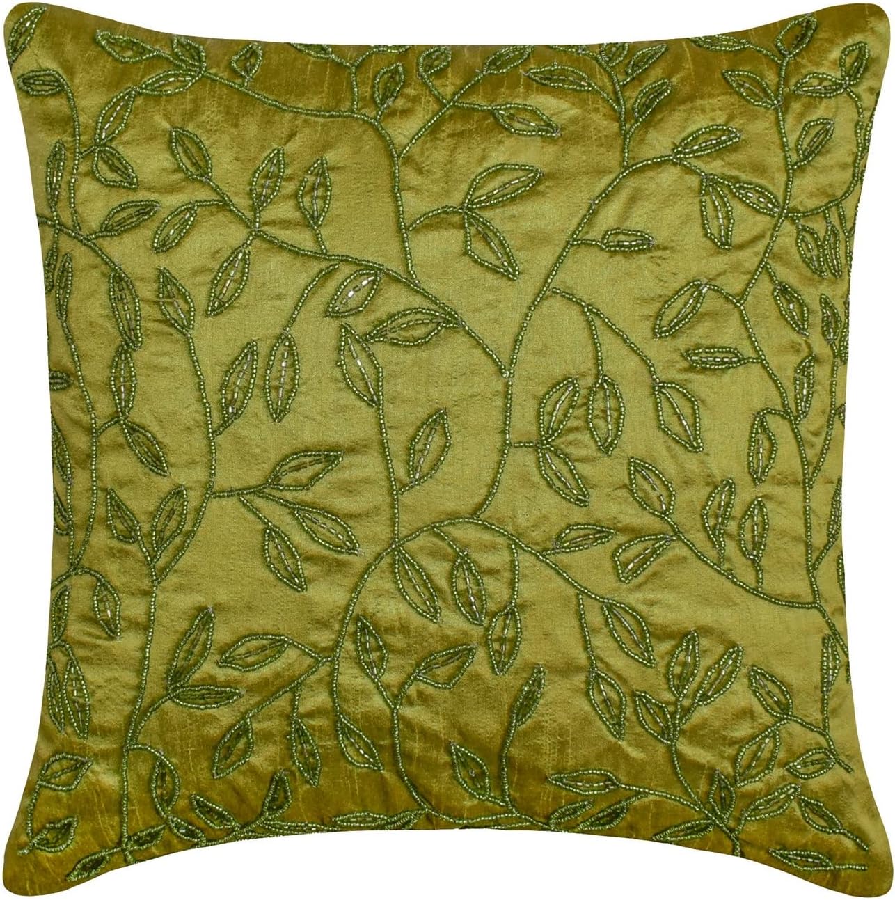The HomeCentric Decorative Pillow Cover, Green Decorative