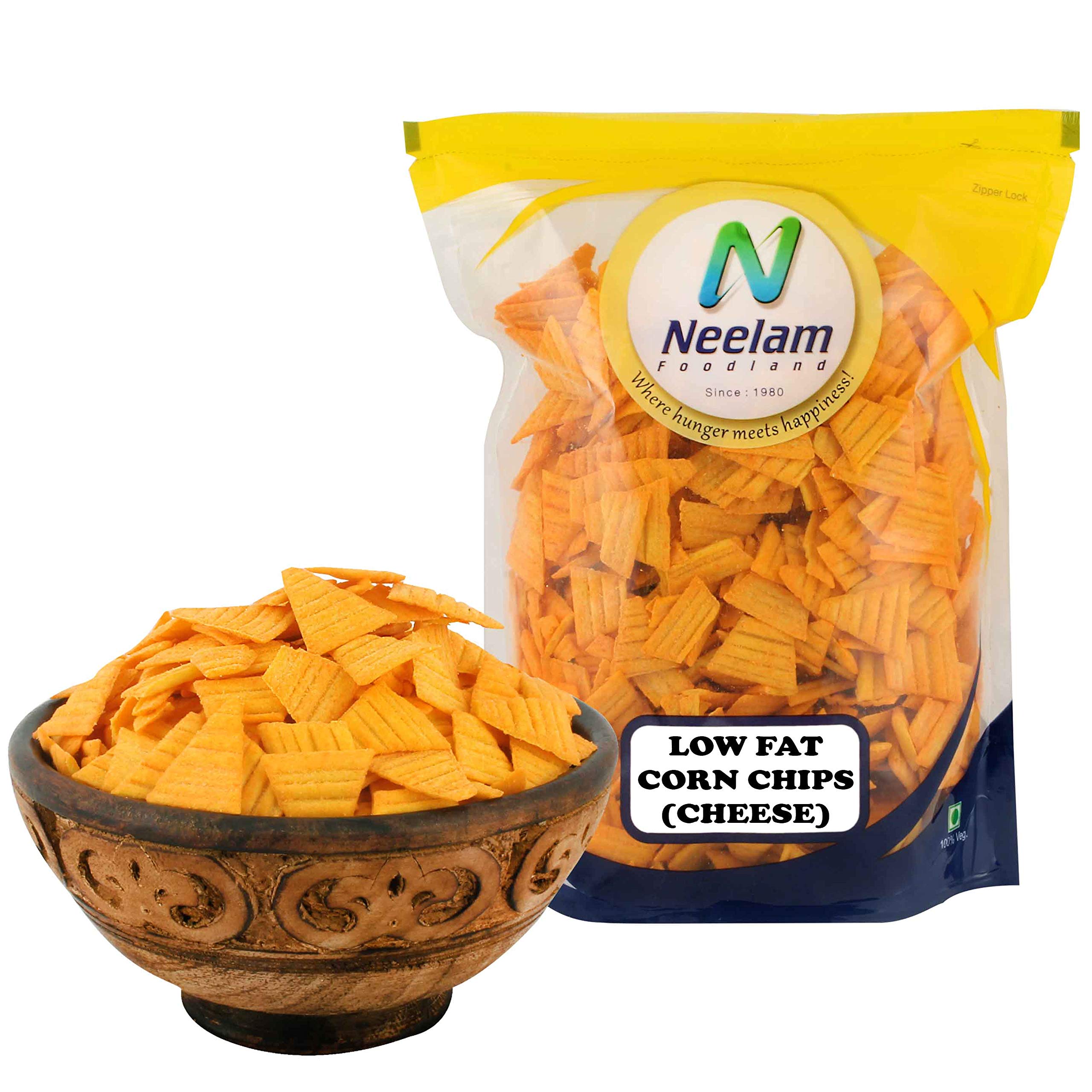 Neelam Foodland Special Corn Chips Cheese, 400g - Image 4 thumbnail