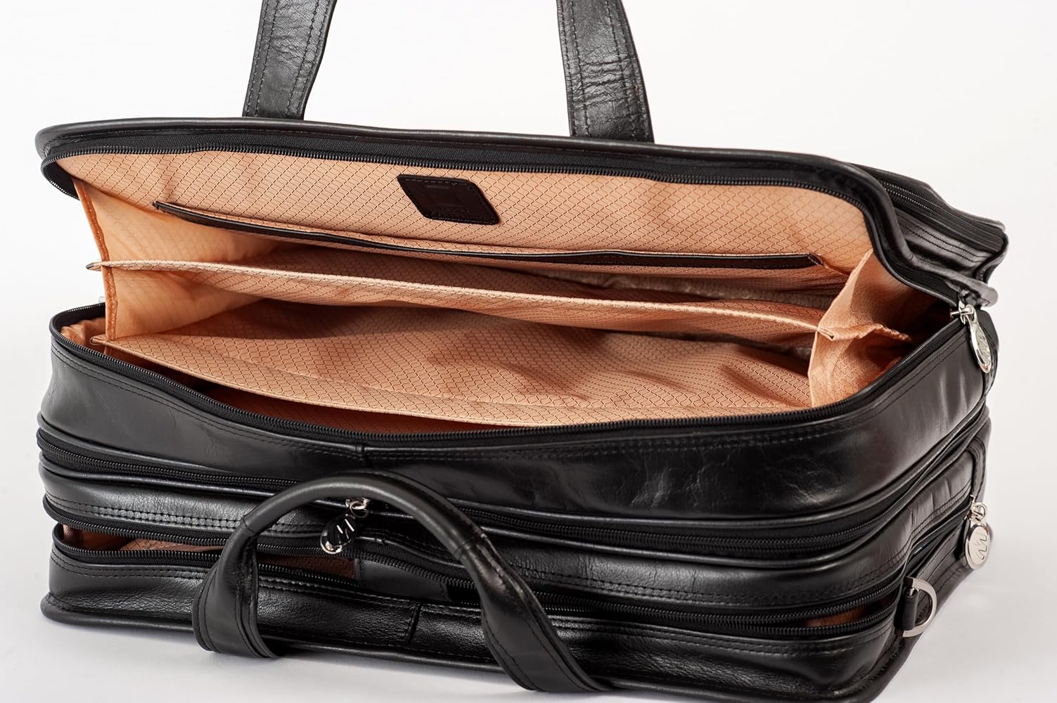 Amazon.com: McKlein, R Series, WALTON, Top Grain Cowhide Leather