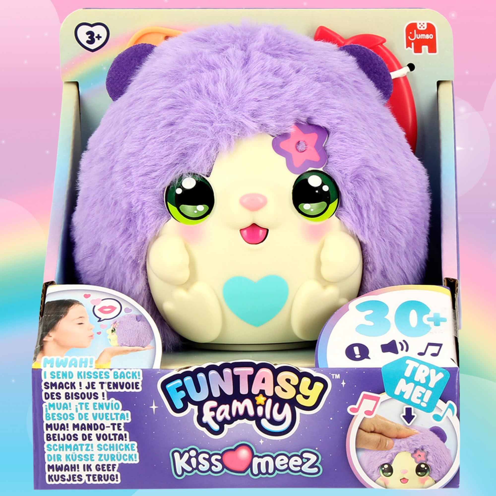 Funtasy Family Kiss-meez Hamster, Electronic Kids Hamster Toy - Image 4