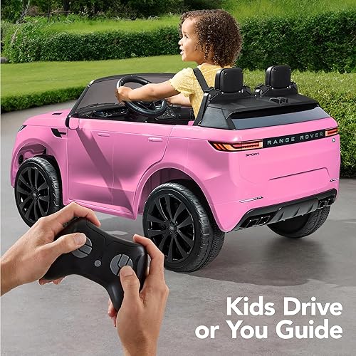 Miniatura 6 de Best Choice Products Camión eléctrico Range Rover Sport de 24 V con licencia de 2 plazas para niños con capacidad de peso de 132 libras, control