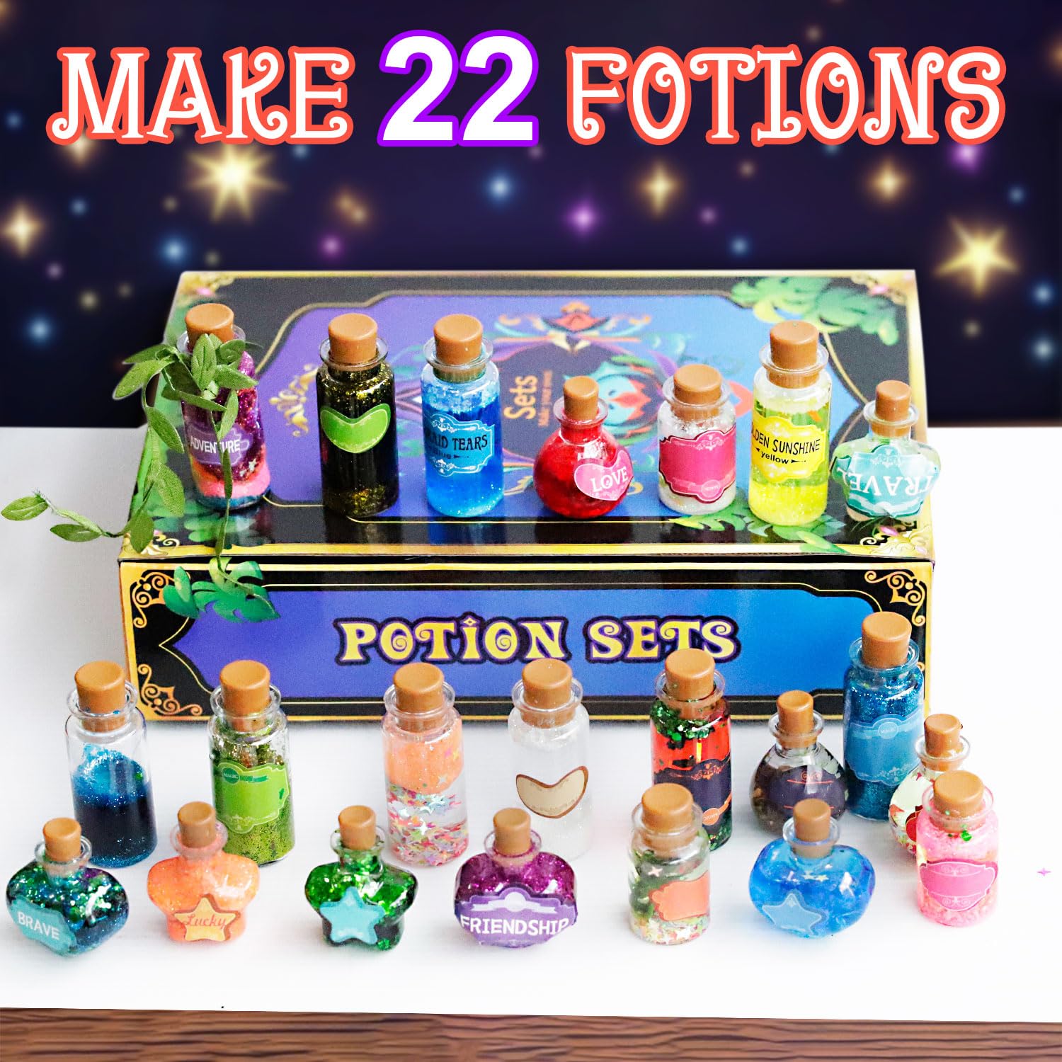 Amazon.com: TIDALJAM 22-Piece Potion Kits for Kids - Magic Mixies