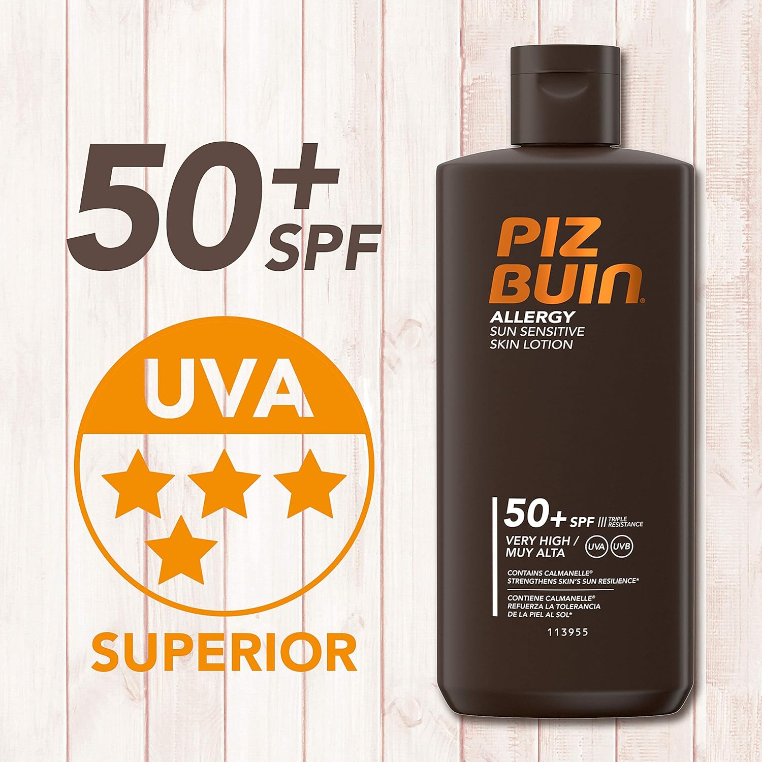 Filtro solar Piz Buin Allergy Protector Solar Corporal SPF 50+ por 6,29€ (en compra recurrente)