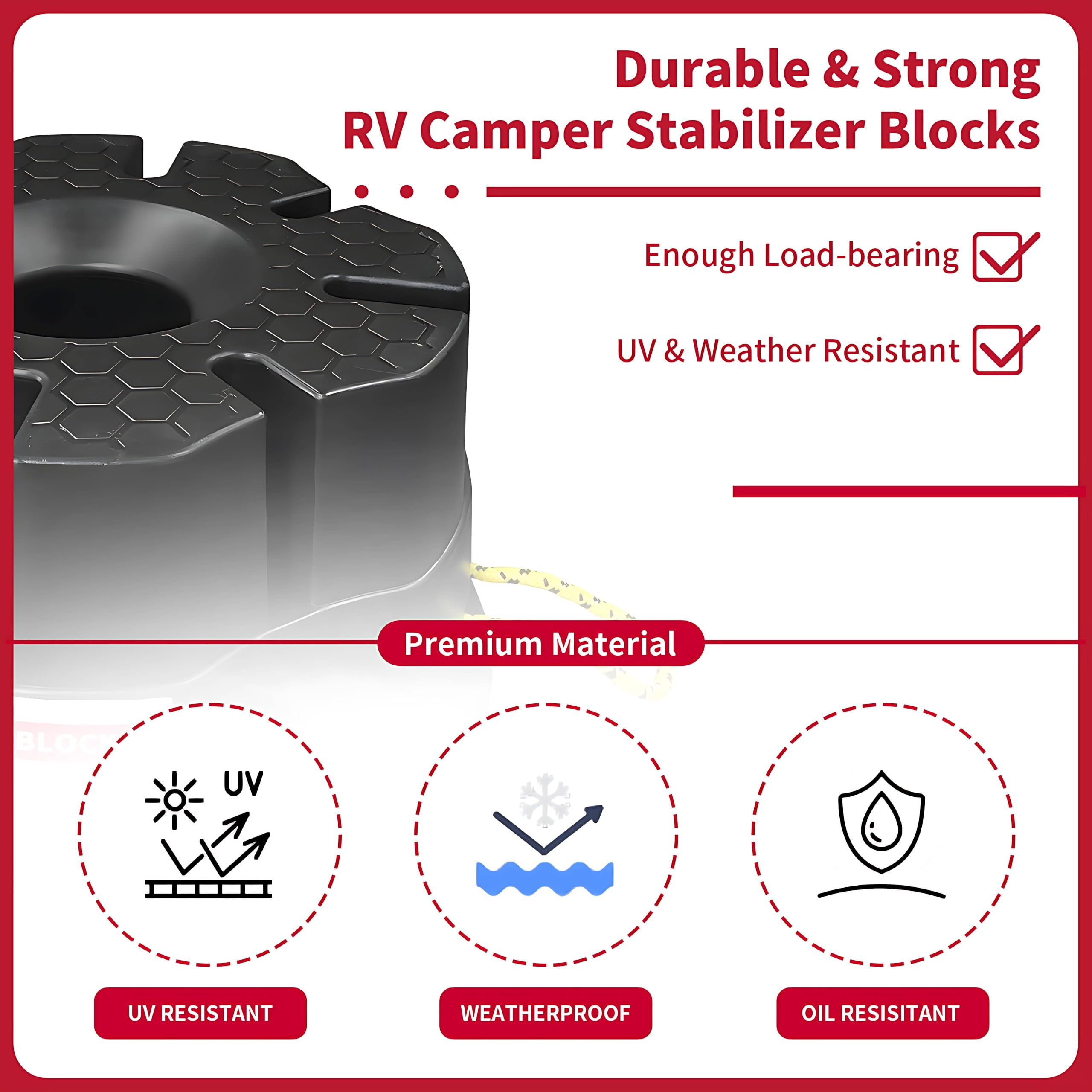Bloques estabilizadores para caravana RV para remolque de viaje