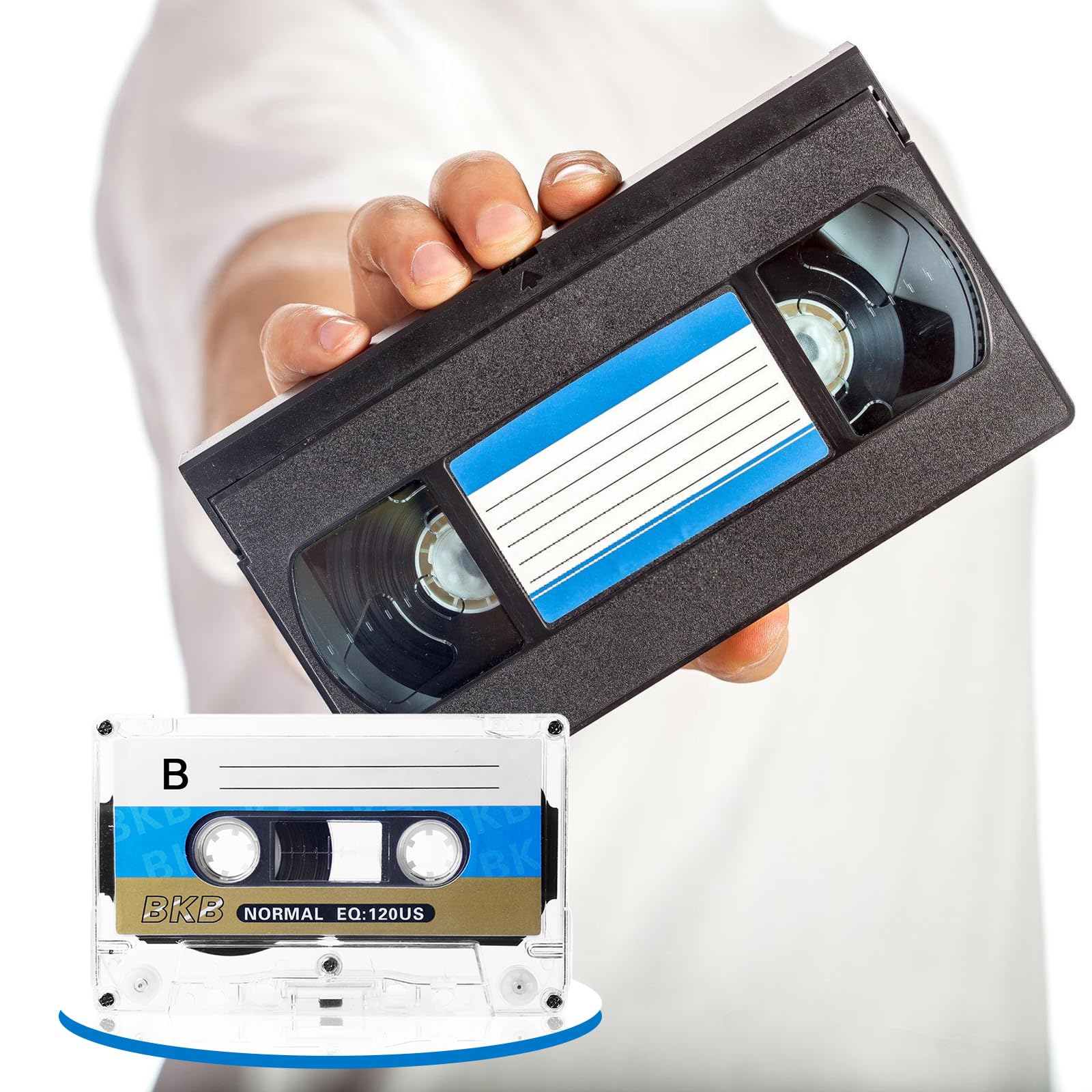 Cassette audio vuote, 10 cassette audio a basso rumore, 90 minuti, cassetta musicale a basso rumore, audio cassette empty cassette, cassette musicali vuote per lezioni, seminari, registrazioni