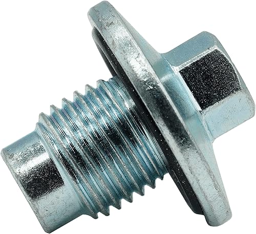 Miniatura 3 de Tapón de drenaje de aceite, junta moldeada de punto piloto M14x1.0.197 in para Chevrolet 2011-16 Chevy Encore ELR Cruze Sonic Trax Volt, Buick,