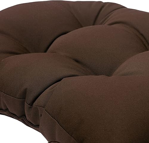 Miniatura 3 de QILLOWAY Cojines de repuesto para respaldo de asiento para interiores y exteriores, cojines de repuesto de temporada para primaveraverano (juego de