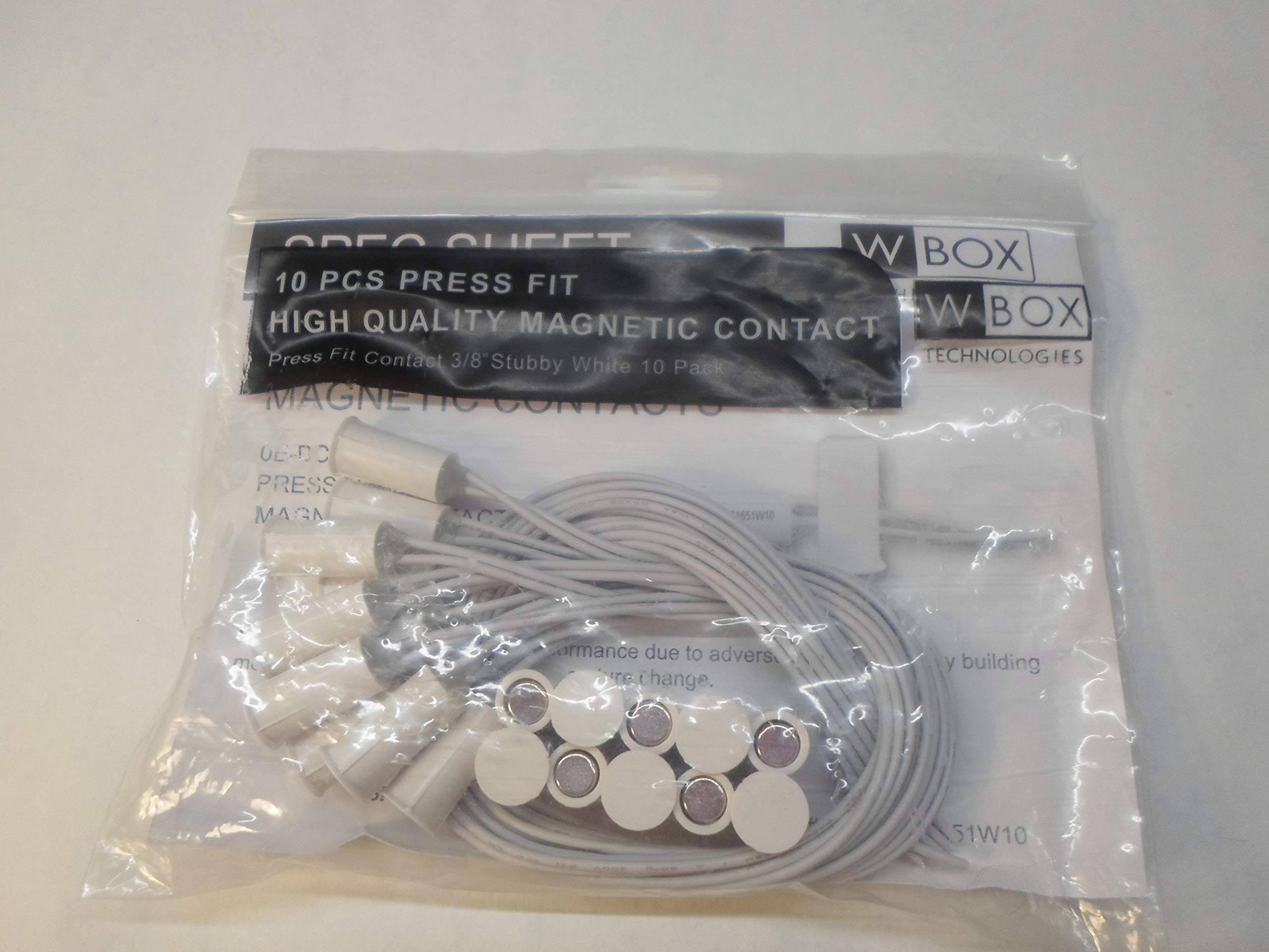 WBOX 0E-DC1651W10 Magnetic Contact Press Fit Contact 3/8