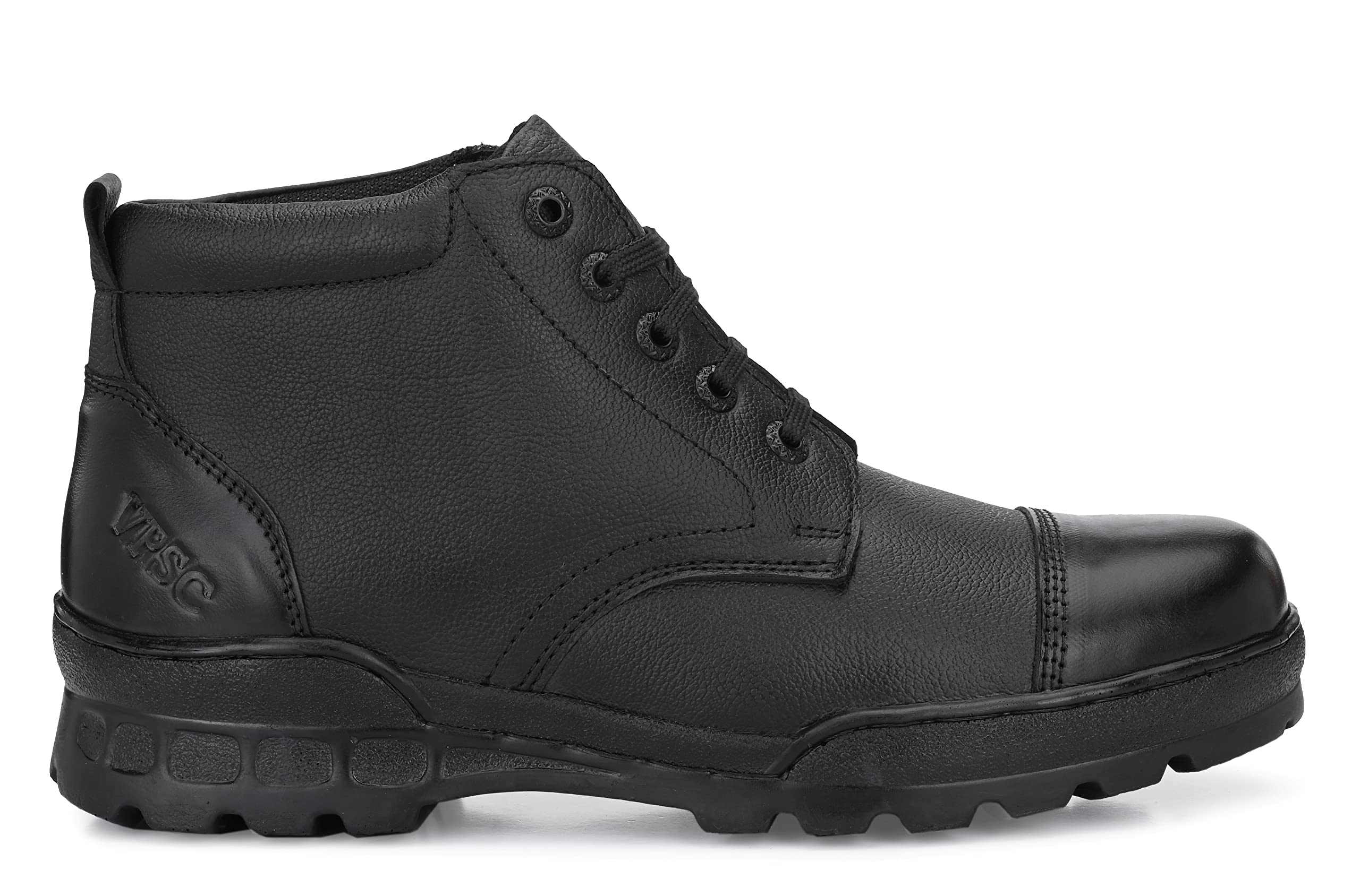 VPSC Men`s Genuine Leather Police Boot (Black, 5UK) (B083QP9NQ8) Amazon Price History, Amazon Price Tracker