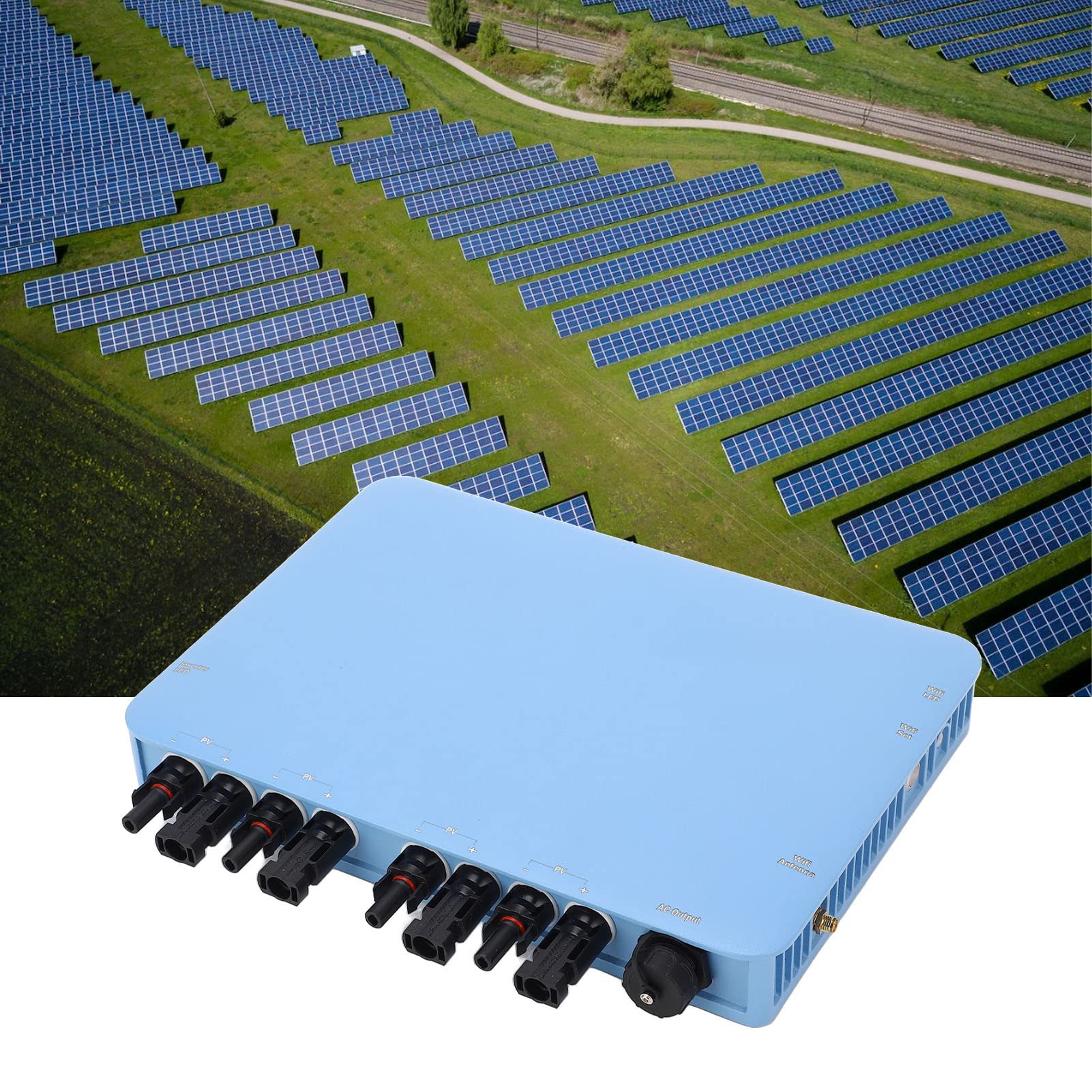 Inverter Micro Grid Tie, Monitoraggio WiFi Multiplo WiFi Plug UE 120V 230V CC Un Metro di Precisione Ad Alto Investitore CA per il FV Nella Casa in Casa (1200W)