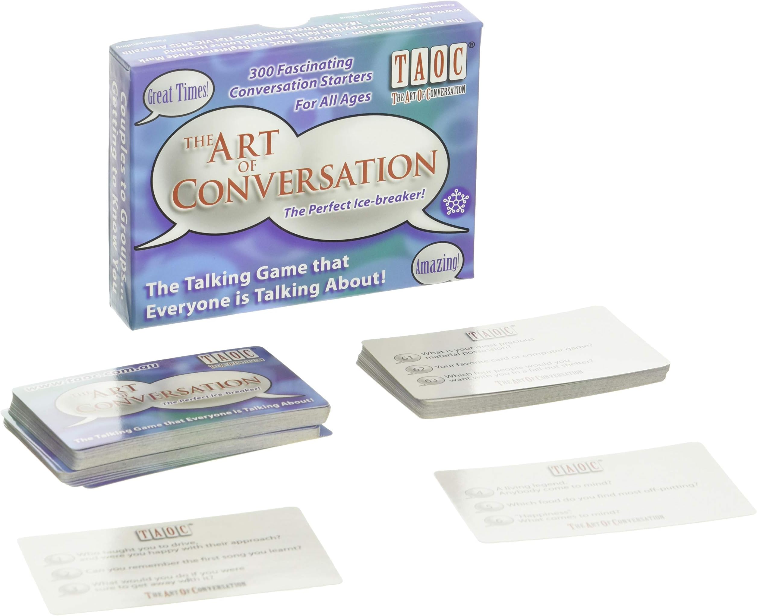 The Art of Conversation: All Ages (TAOC): 1