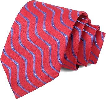 Striped Ties for Men Women 3.15" Classic Necktie for Wedding Business Prom Graduation, 57" Long Formal Neck Tie