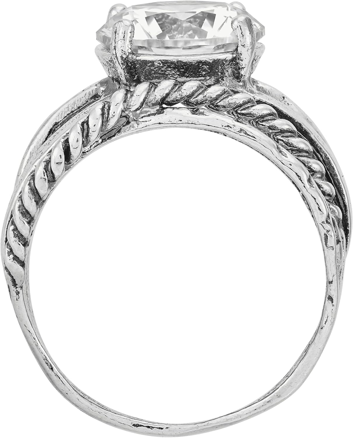 Silpada 'Sparkle on' Cubic Zirconia Ring in Sterling Silver - Image 3