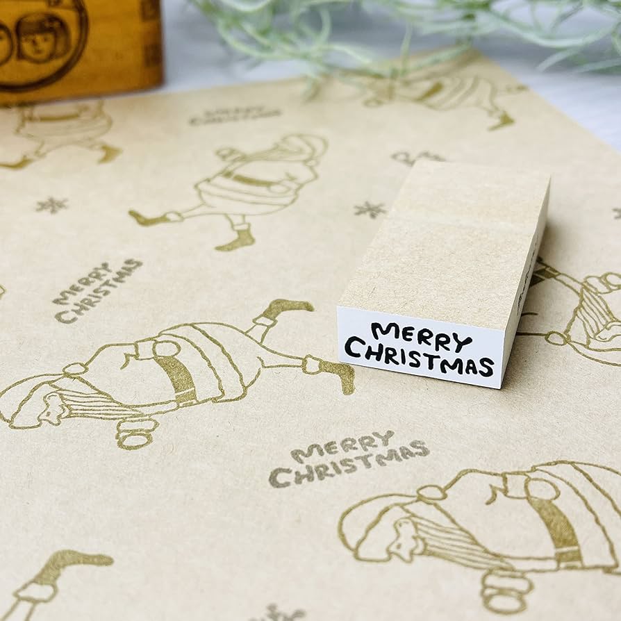 【722】ラバースタンプ   クリスマス ちびブラウニー 3種セット 722】ラバースタンプ クリスマス ちびブラウニー 3種セット 722