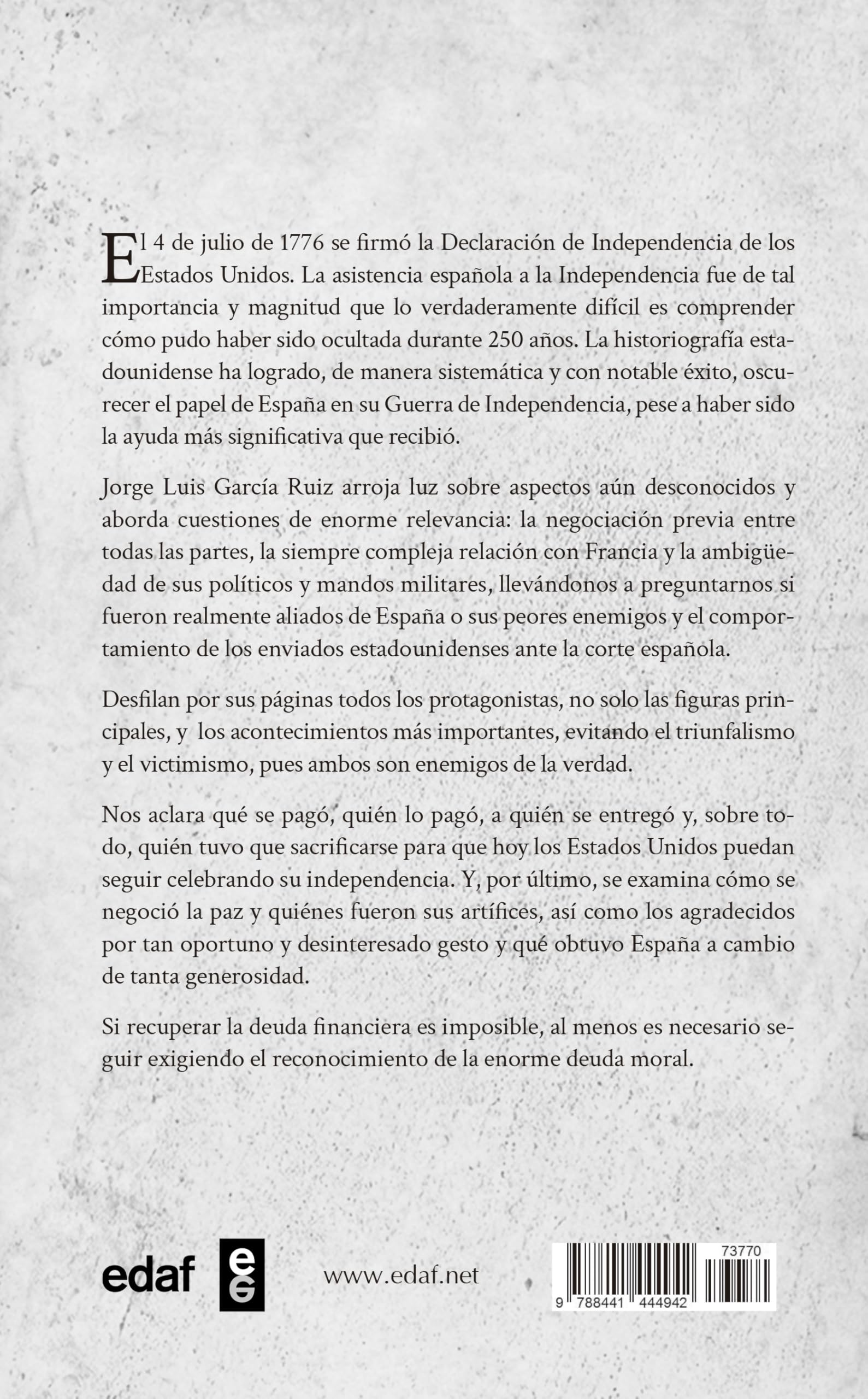Revolución. El papel decisivo de España en la Independencia de Estados Unidos (Crónicas de la historia)