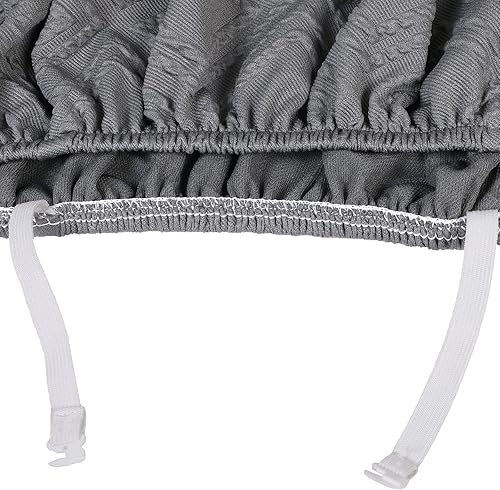 Vista 128 de SearchI Funda para banco de comedor, fundas largas elásticas y lavables para asiento de banco de banco rectangular, para comedor, sala de estar