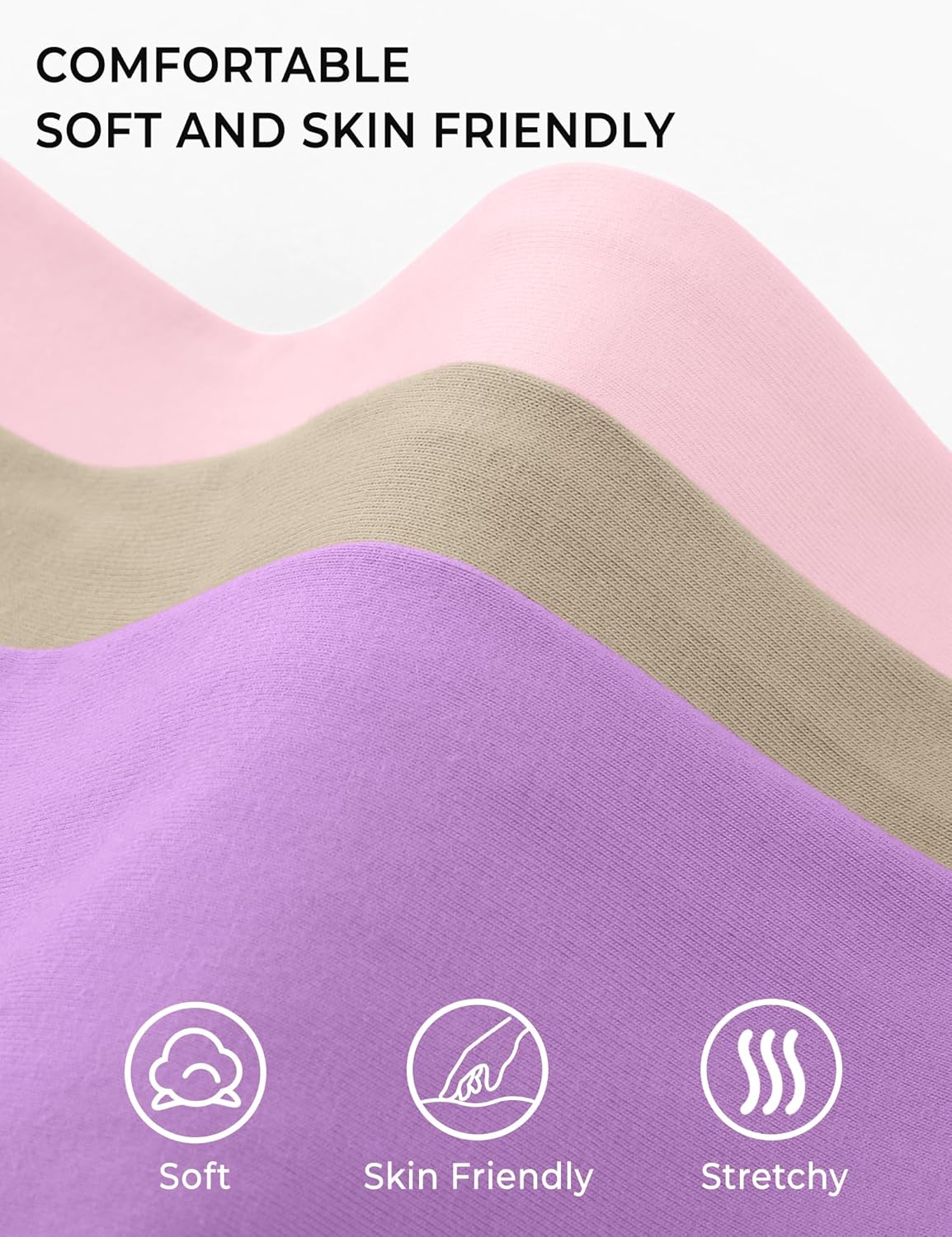 BOOPH 5 Pack Girls Flare Leggings High Waist Bell Bottom Pants Kids Cotton Casual Clothes for Teen Girl - Image 5