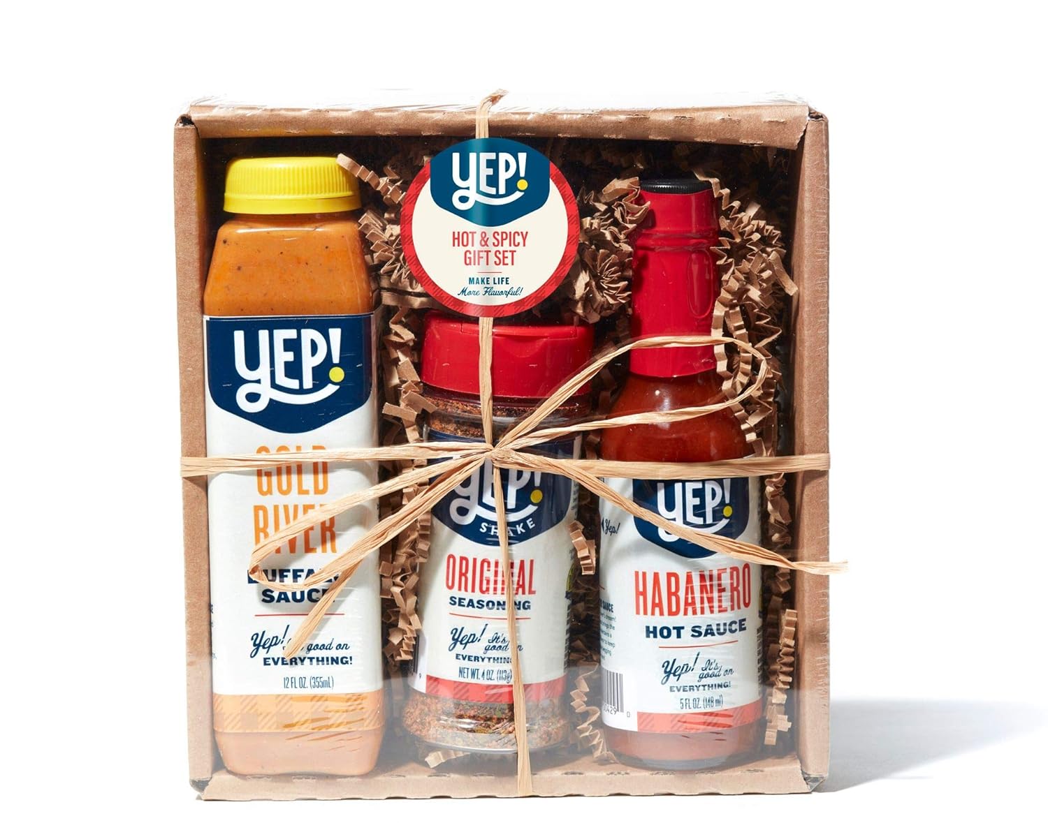 Yep! Shake Hot and Spicy Gift Set Hot Sauce Gift Basket