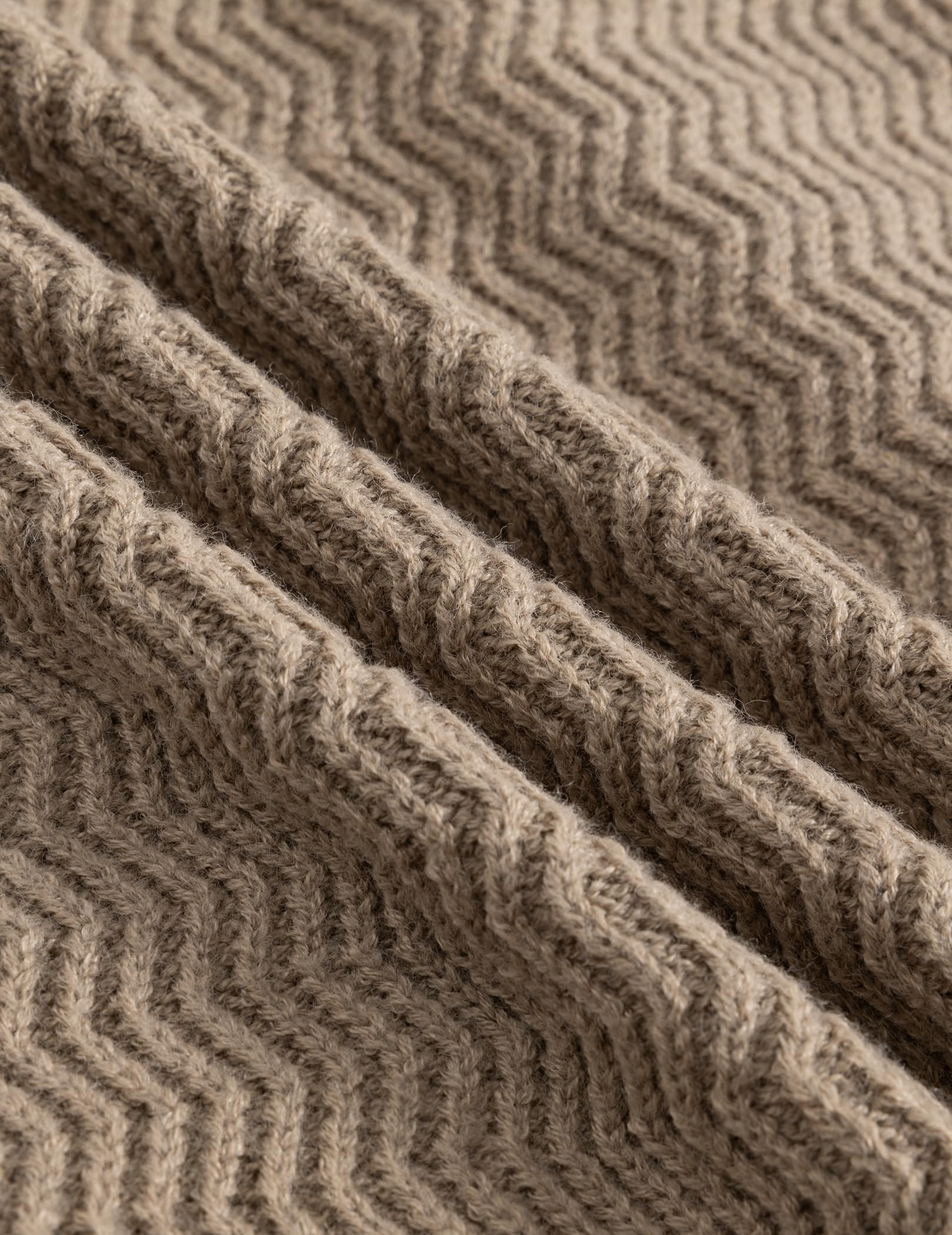 Aelfric Eden Kardigan damski zamek błyskawiczny sweter Basic Cardigan | Sweter z zamkiem błyskawicznym Sweter z dzianiny Wzór warkocz Dzianinowy Kardigan Dzianinowy Sweter Na Co Dzień Jesień Zima