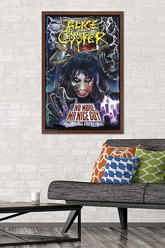 Miniatura 6 de Trends International Alice Cooper - Póster de pared No More Mr. Nice Guy, 14.725 x 22.375 pulgadas, versión premium sin marco