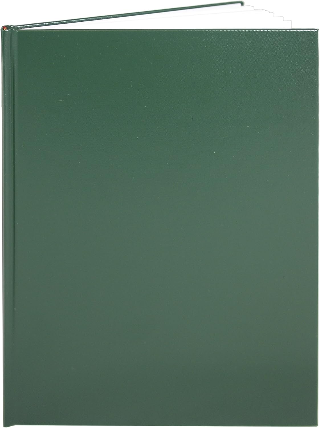 BookFactory Large Black Blank Book/Blank Notebook/Unruled Notebook - 312 Pages Blank Format 8 7/8'' x 11 1/4'' Black Cover Section Sewn Hardbound (Made in USA)